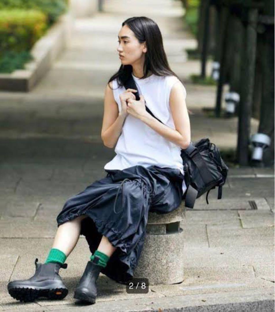 nagonstans ナゴンスタンス◇ライトシェルタフタフレアバルーンスカート