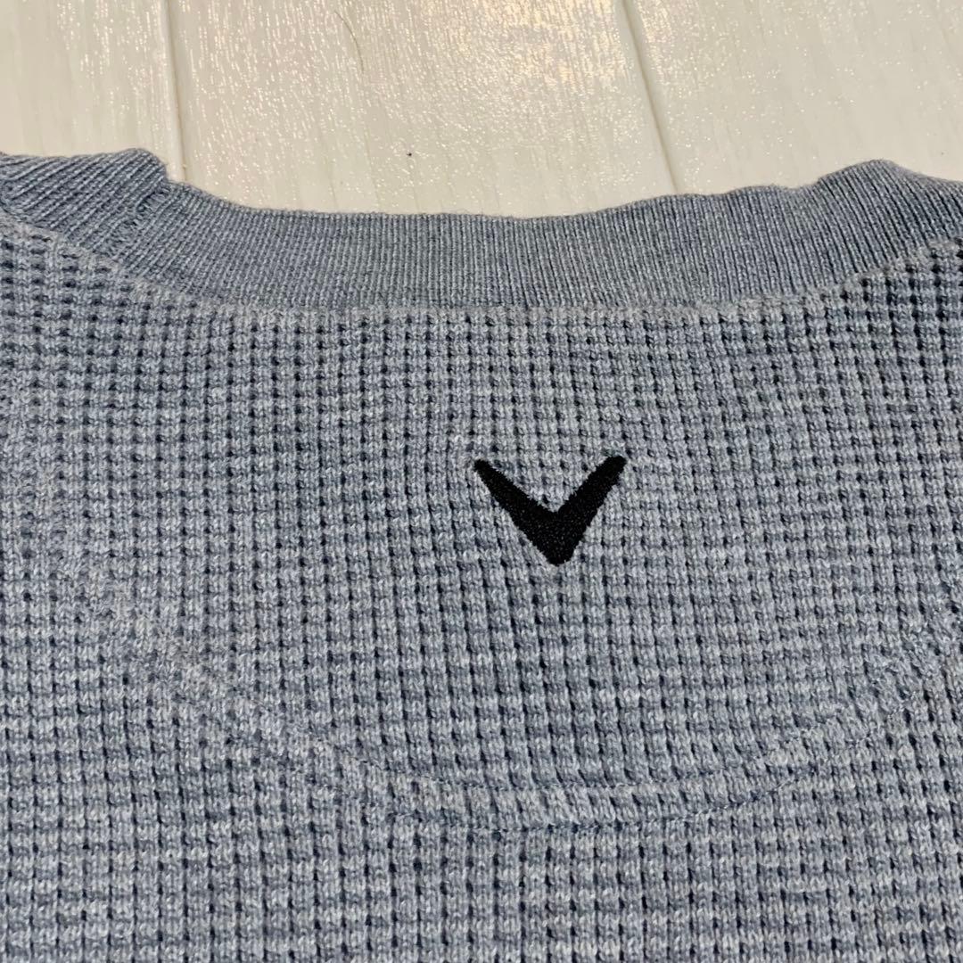 新品■16,500円【キャロウェイ】メンズ　長袖セーター　LL ゴルフウェア