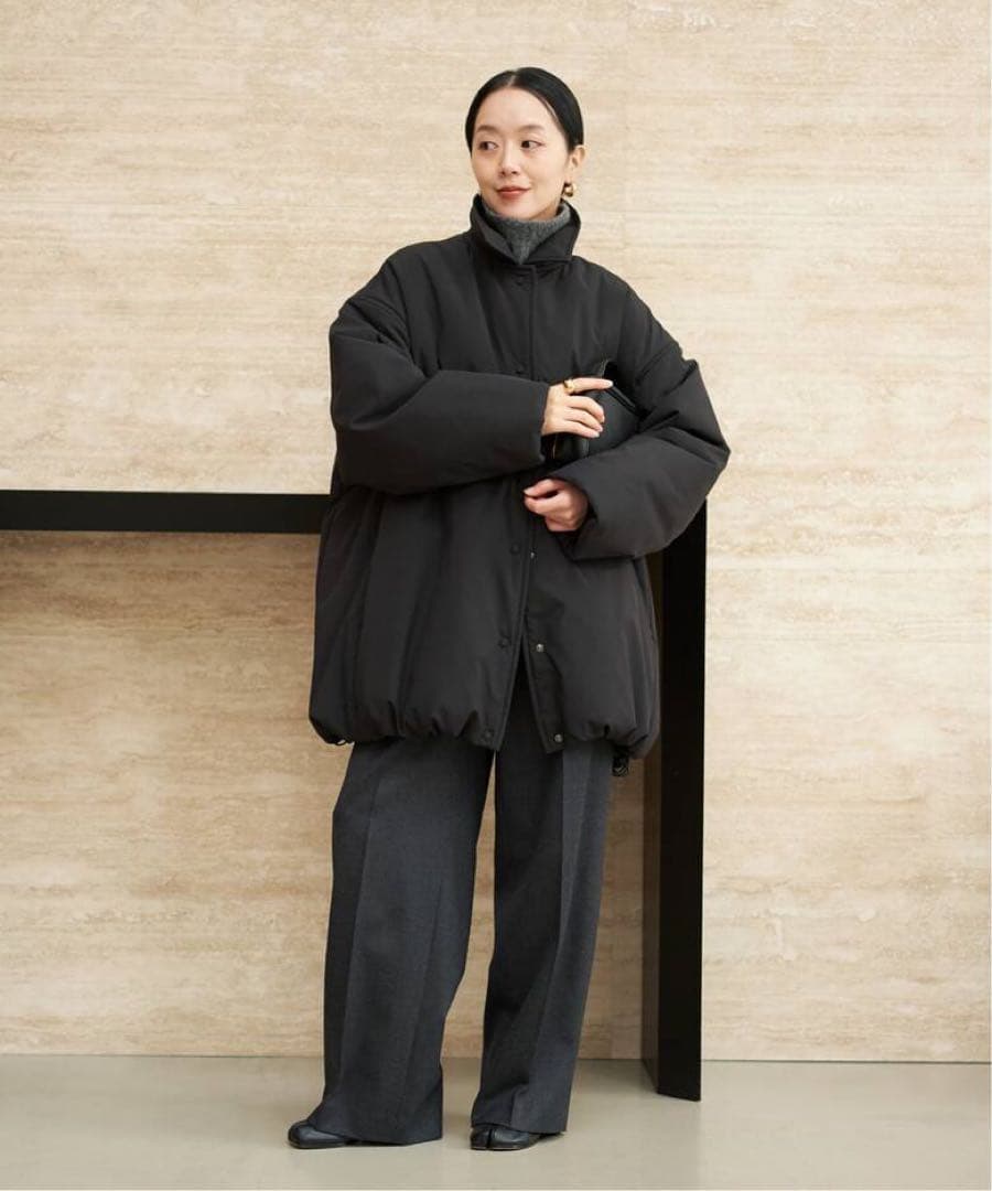 plage 撥水tailored puff コート即発送可能 新品タグ付き　36