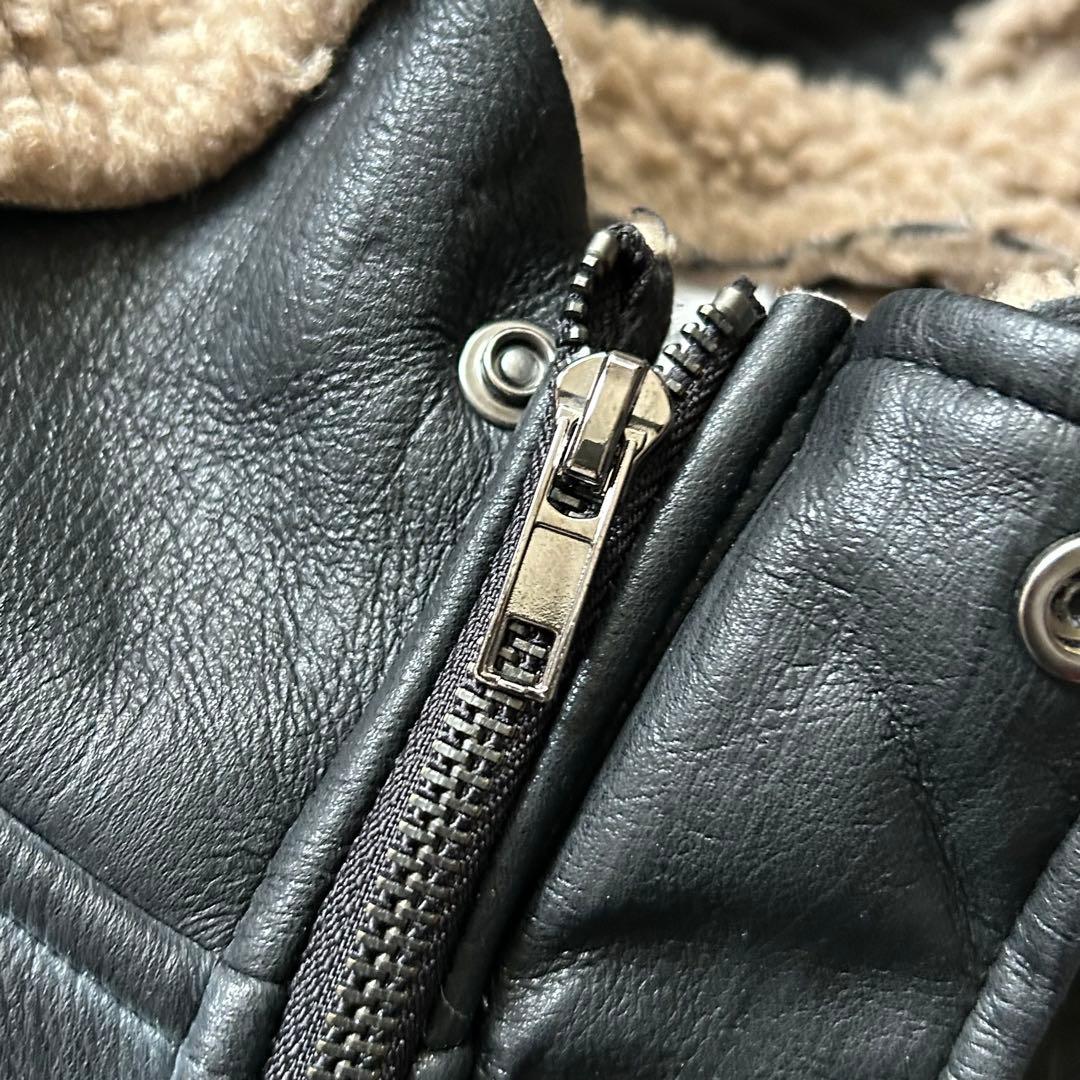 地底人オンライン CROWORLD ラムフリース フーディー ジャケット L