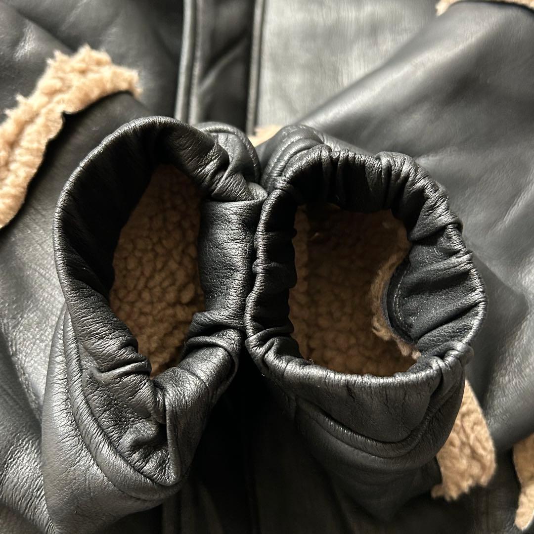 地底人オンライン CROWORLD ラムフリース フーディー ジャケット L