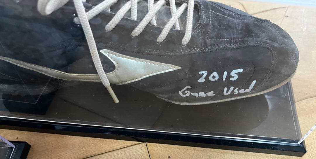 【鑑定書付き】加藤豪将選手 実使用サイン付きスパイク&シューズ