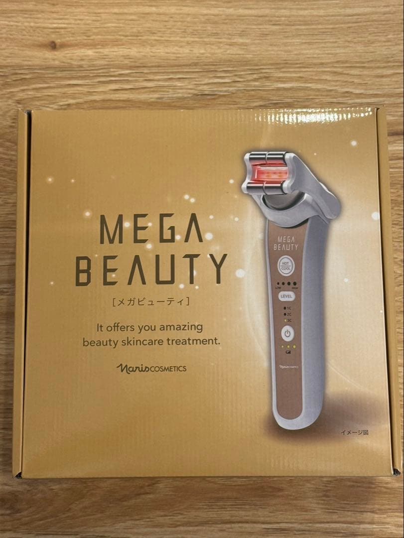 【未使用に近い】MEGA BEAUTY 美顔器　ナリス　メガビューティー