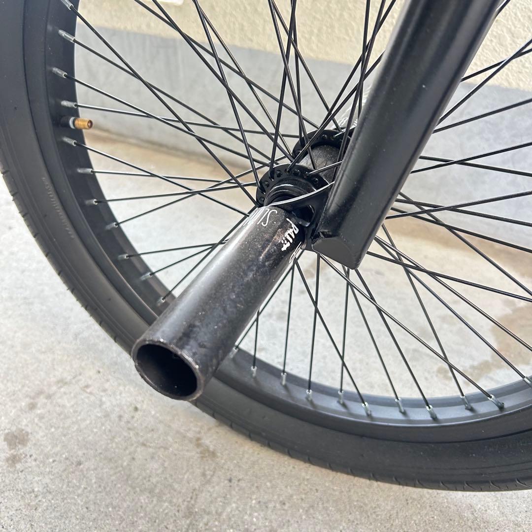 大阪鶴見区直接引取りBMXバイク パープル カラフルステム