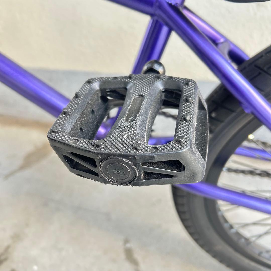 大阪鶴見区直接引取りBMXバイク パープル カラフルステム