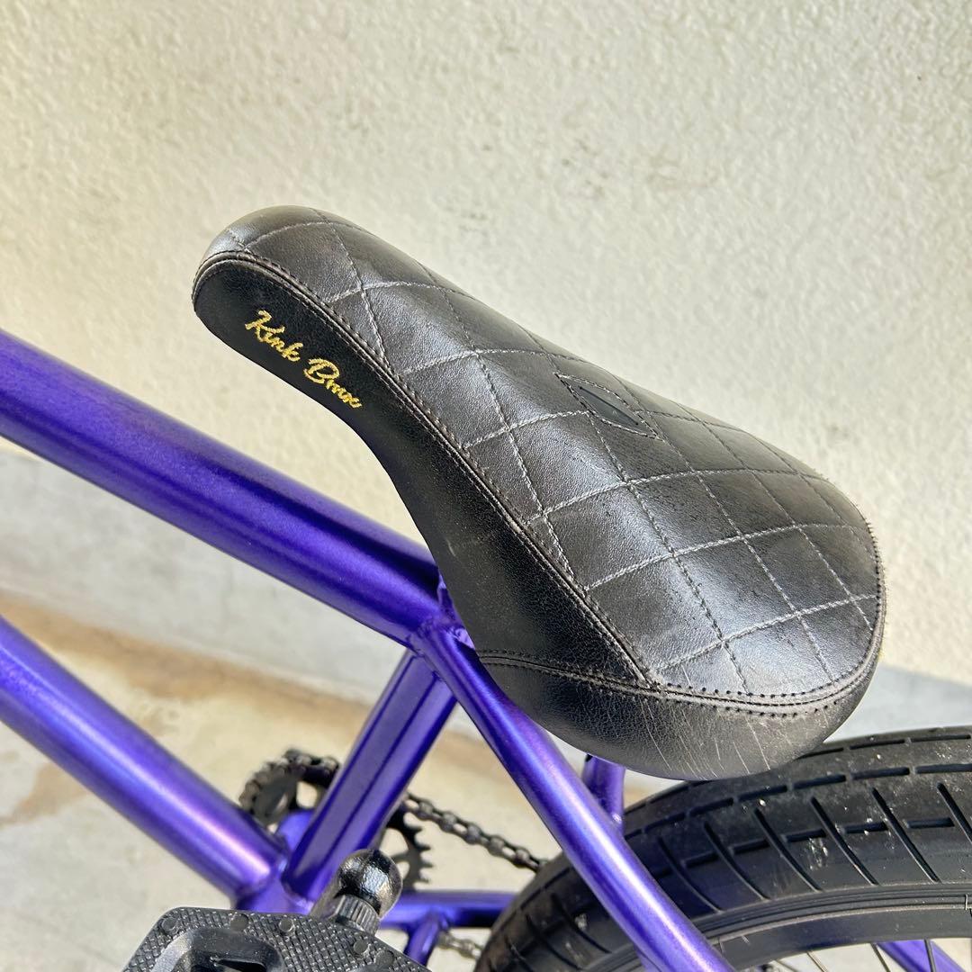 大阪鶴見区直接引取りBMXバイク パープル カラフルステム