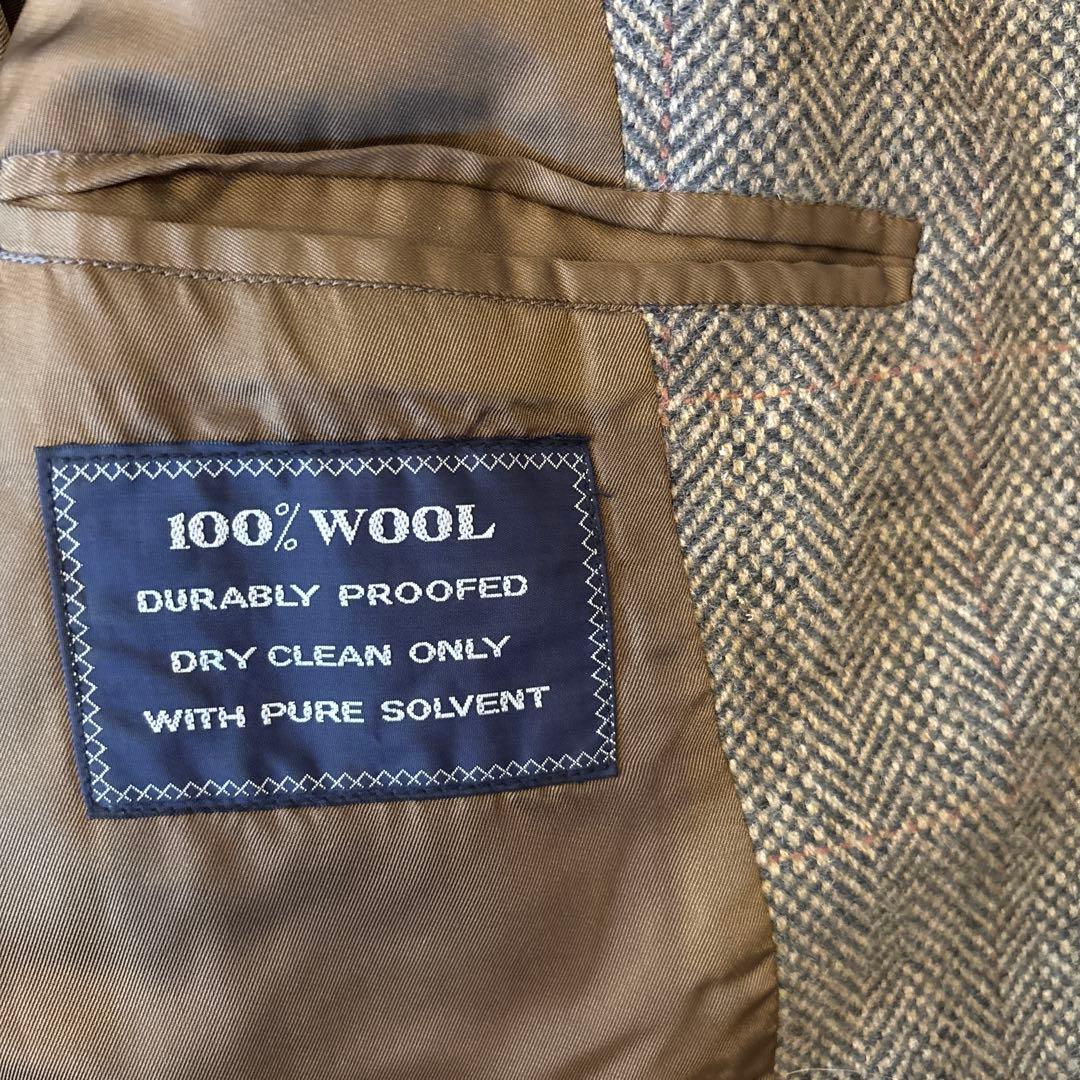 バーバリーロンドン ウール コート チェック柄 ヴィンテージ　Burberry