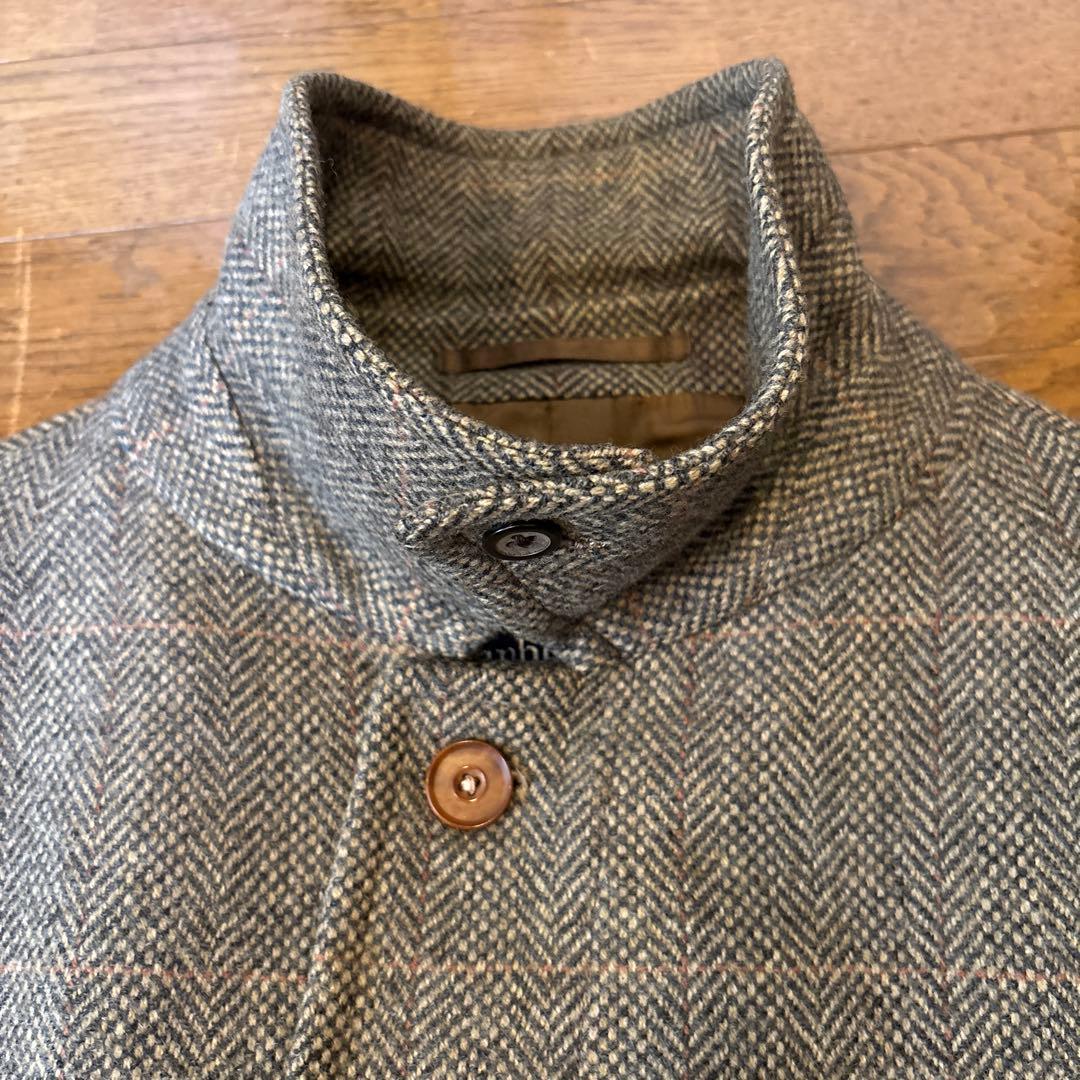バーバリーロンドン ウール コート チェック柄 ヴィンテージ　Burberry
