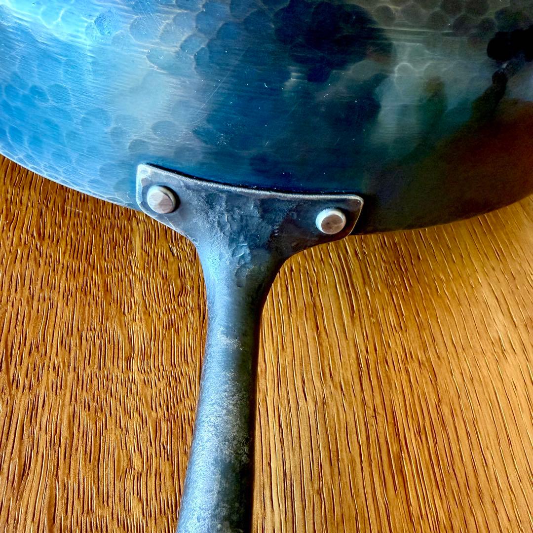 羽生直記さん　フライパン　深型　中華鍋　ウォックパン　打ち出しフライパン