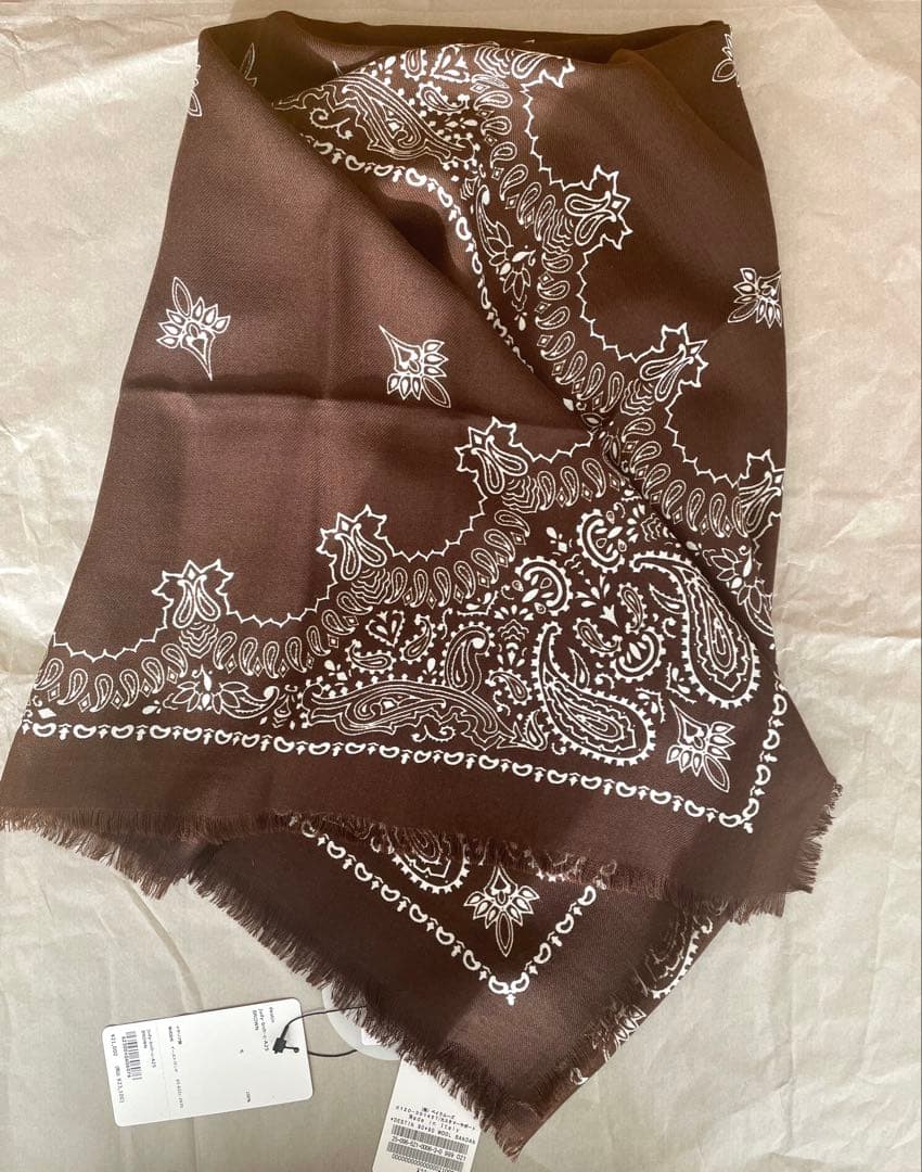 ★2/1まで★【新品】DESTIN デスティン WOOLバンダナスカーフ