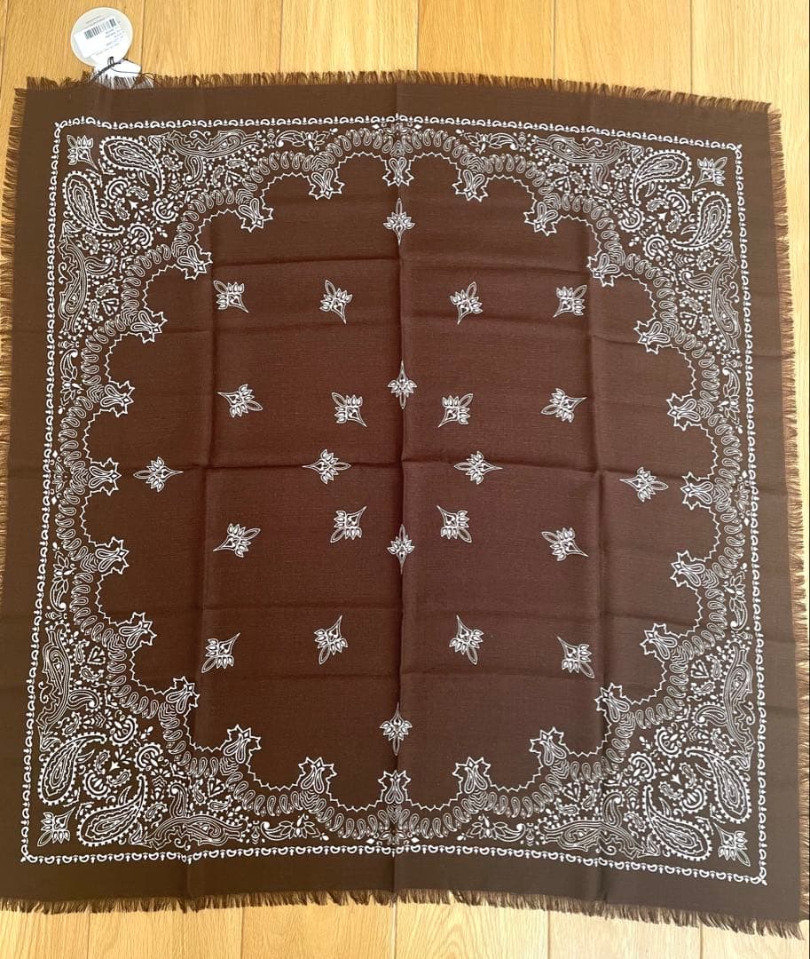 ★2/1まで★【新品】DESTIN デスティン WOOLバンダナスカーフ