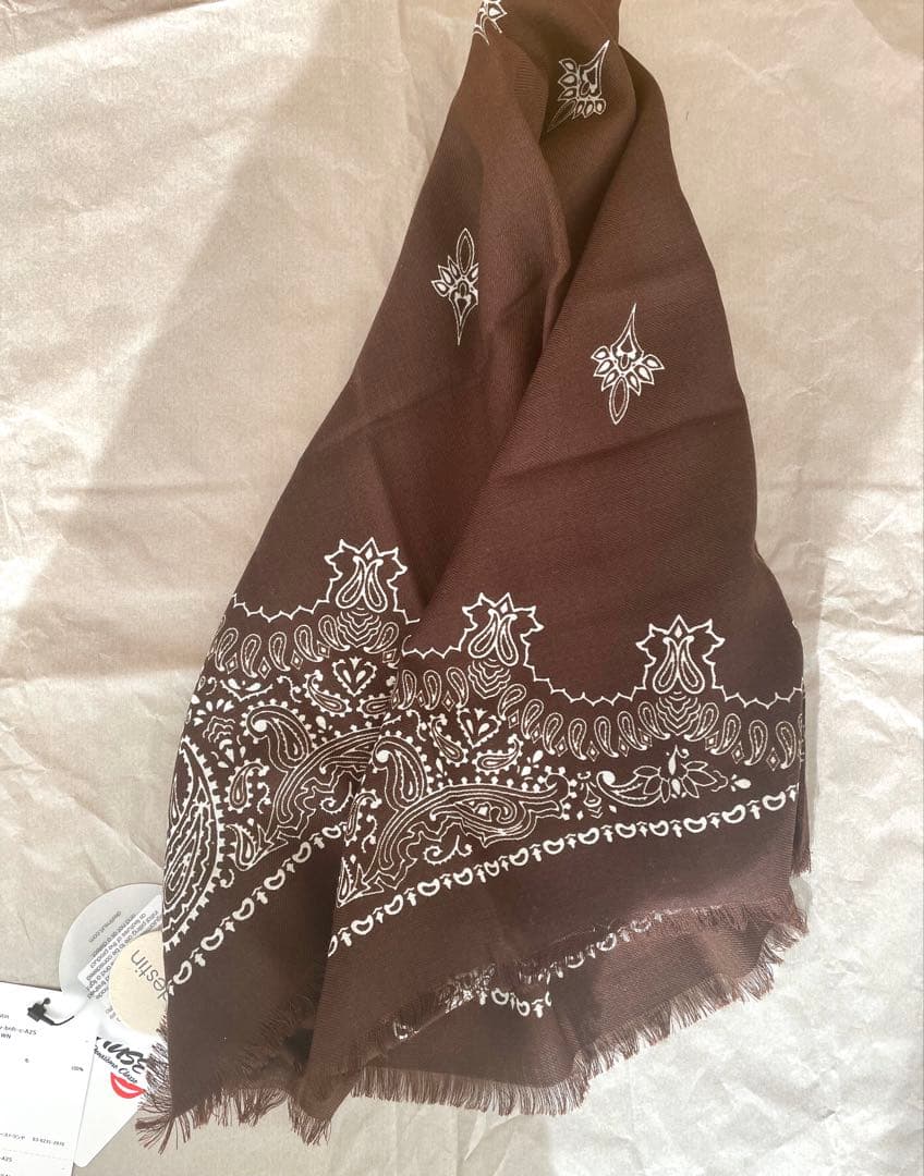 ★2/1まで★【新品】DESTIN デスティン WOOLバンダナスカーフ