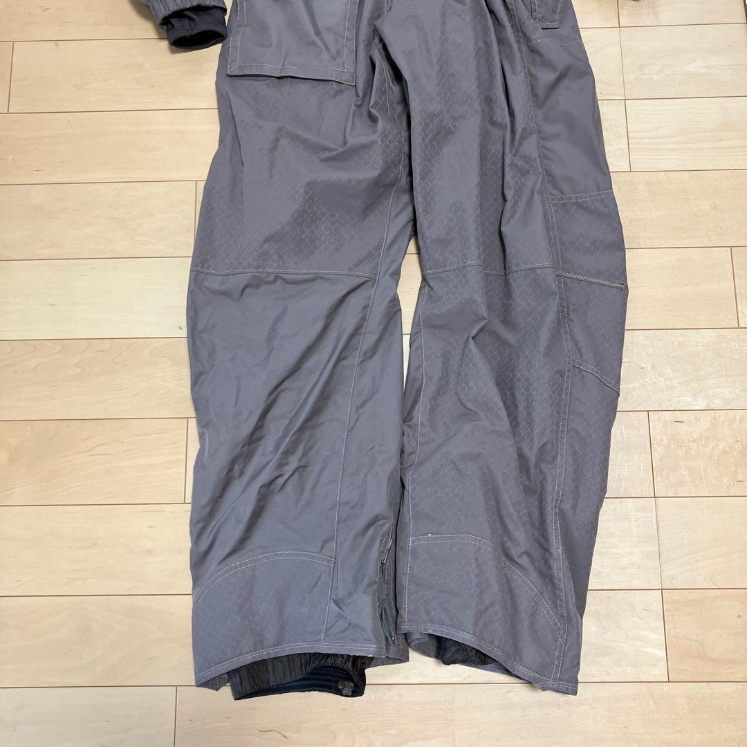 スノーボードウェア M ブラウン　繋ぎタイプ