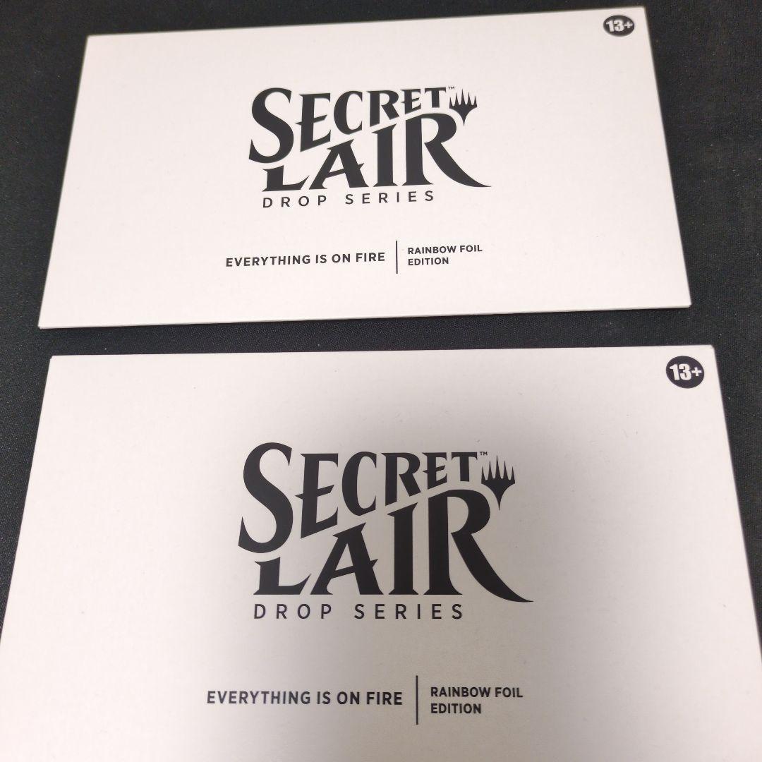 Secret Lair EVERYTHING IS ON FIRE Foil3つ