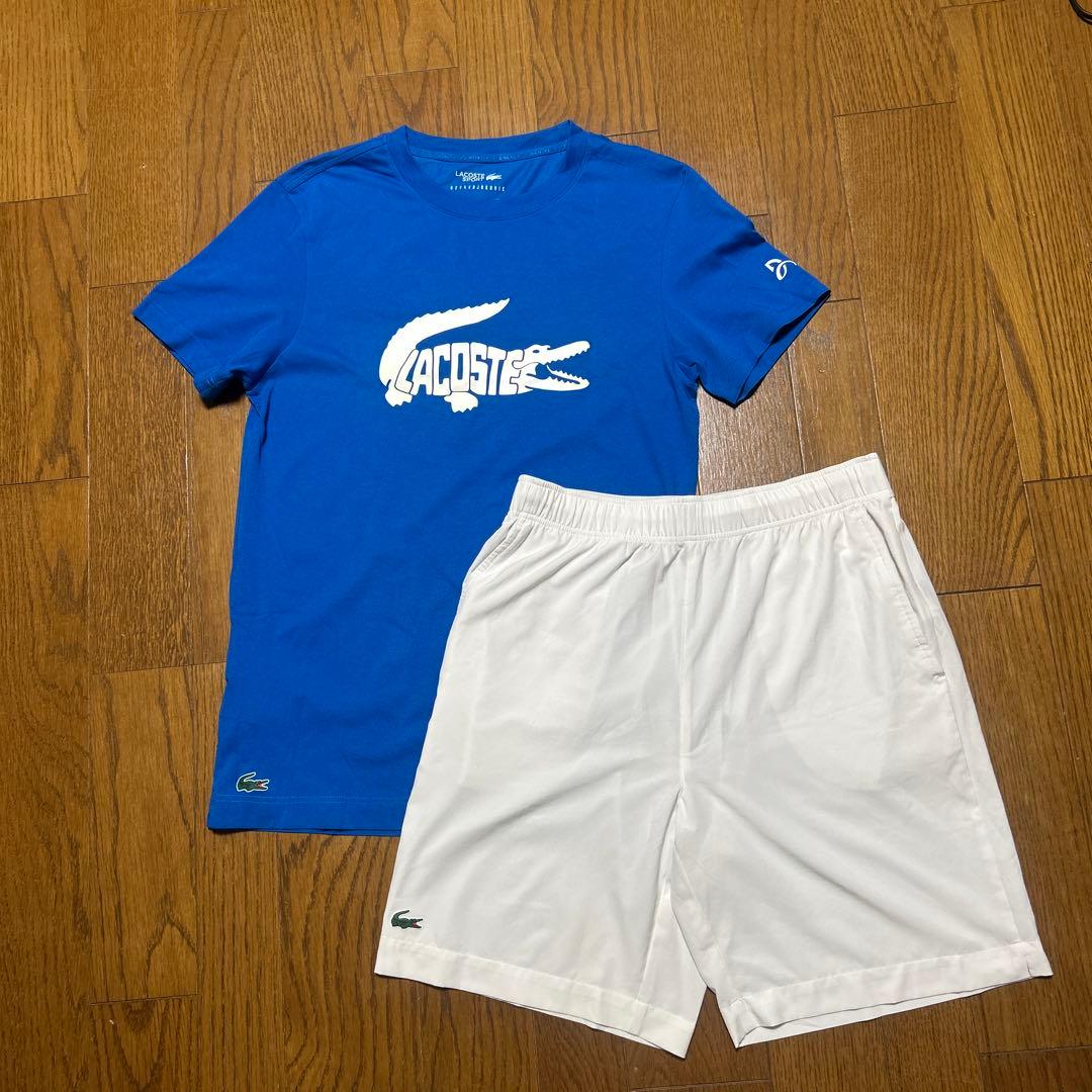 美品　ラコステテニスセットアップ