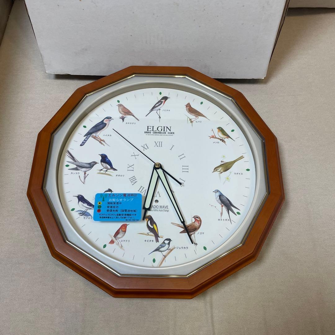 【希少⭐︎新品未使用品】　エルジン　鳥　からくり　bs-734 動作確認済