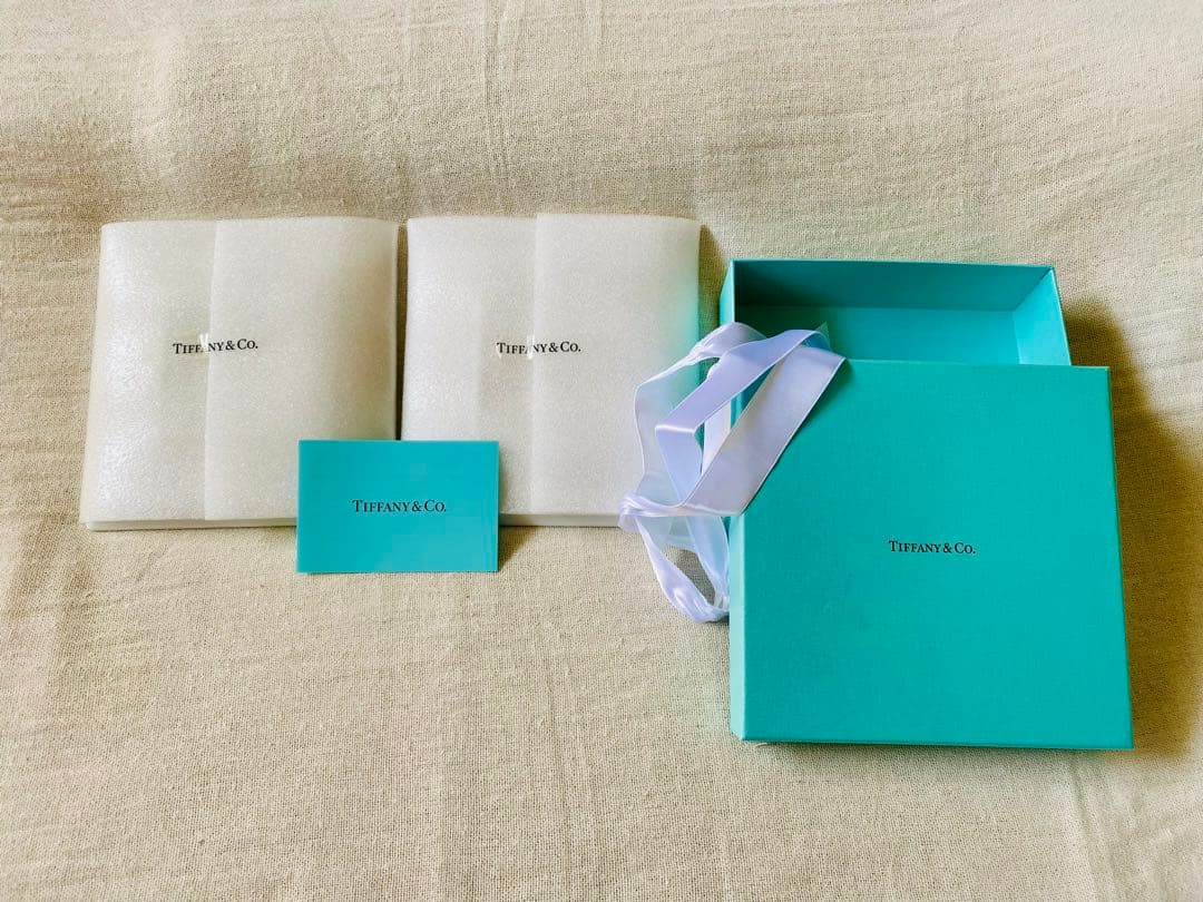 Tiffany & Co. ターコイズ リボンプレート 2枚セット(未使用品)