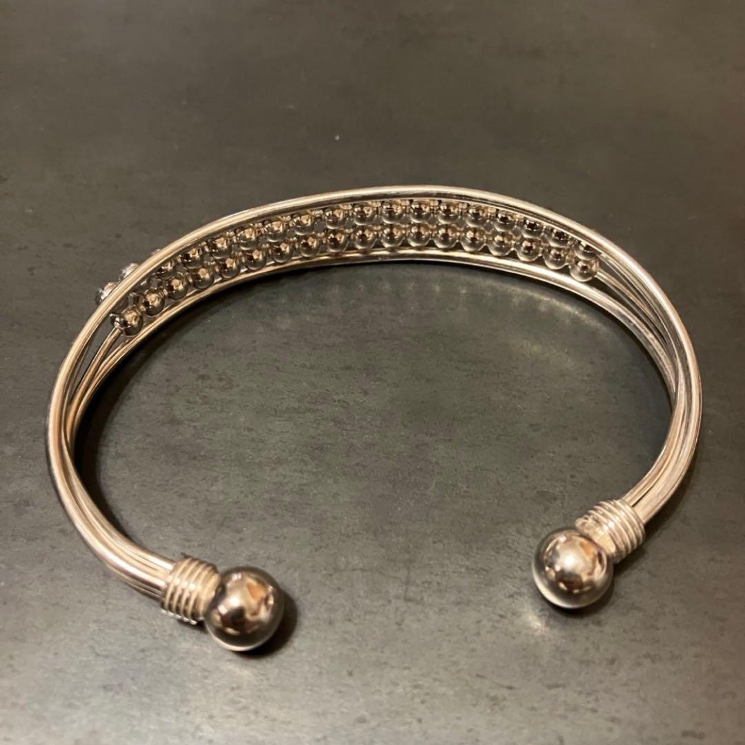 SILVER925 NAVAJO PEARL BANGLE/シルバーブレスレット