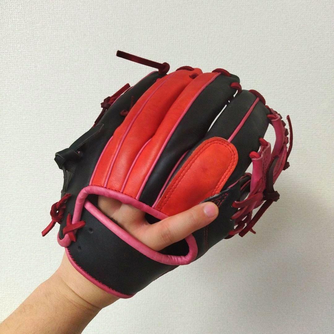 054 グラブワークス 美品 型良 硬式 内野手用グローブ