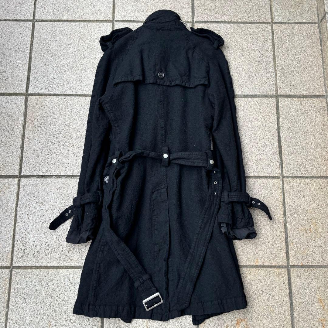 ジュンヤワタナベ コムデギャルソンマン 縮絨 トレンチコート