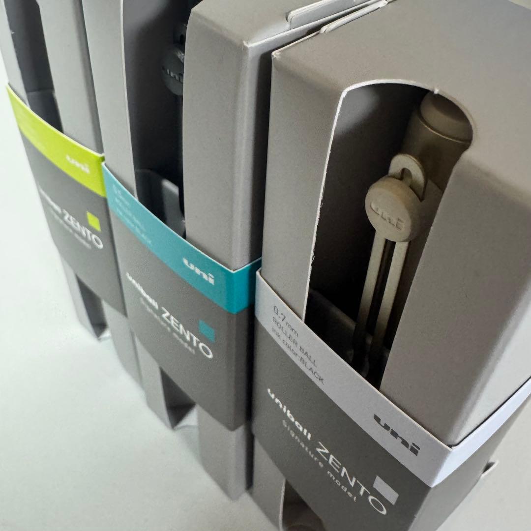uniball ZENTO ユニボールゼント シグニチャーモデル 3種セット