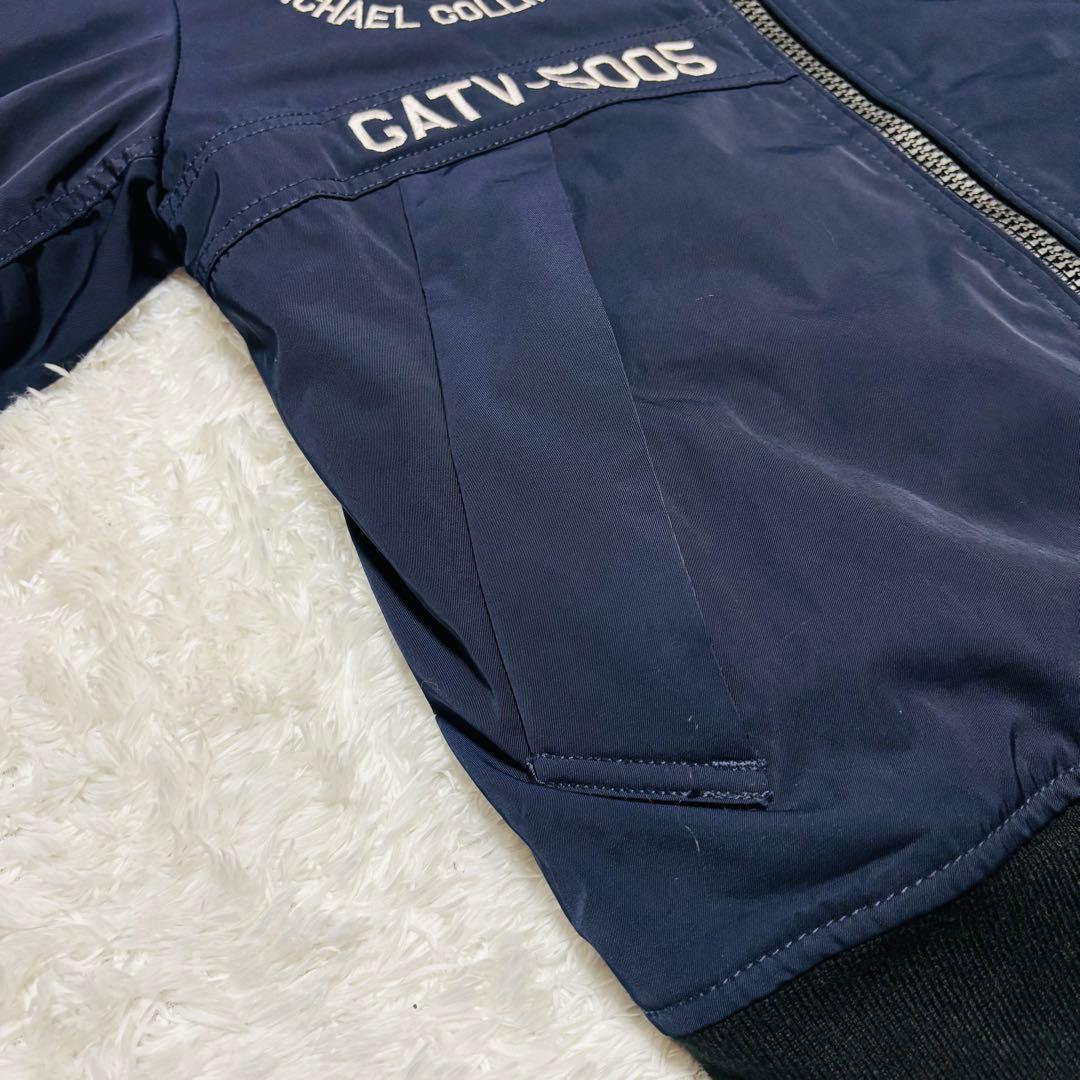 希少 AVIREX ジェミニ計画 GT-10 スタンドカラー カスタム MA-1