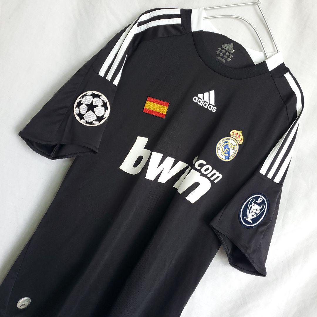 adidas レアル・マドリード08-09 アウェイ 正規品 黒 ユニフォーム