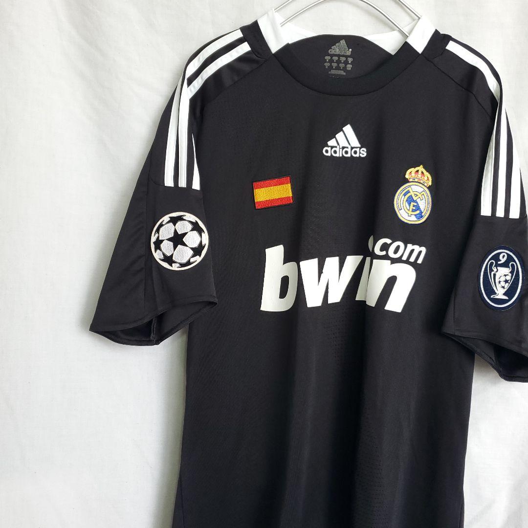 adidas レアル・マドリード08-09 アウェイ 正規品 黒 ユニフォーム