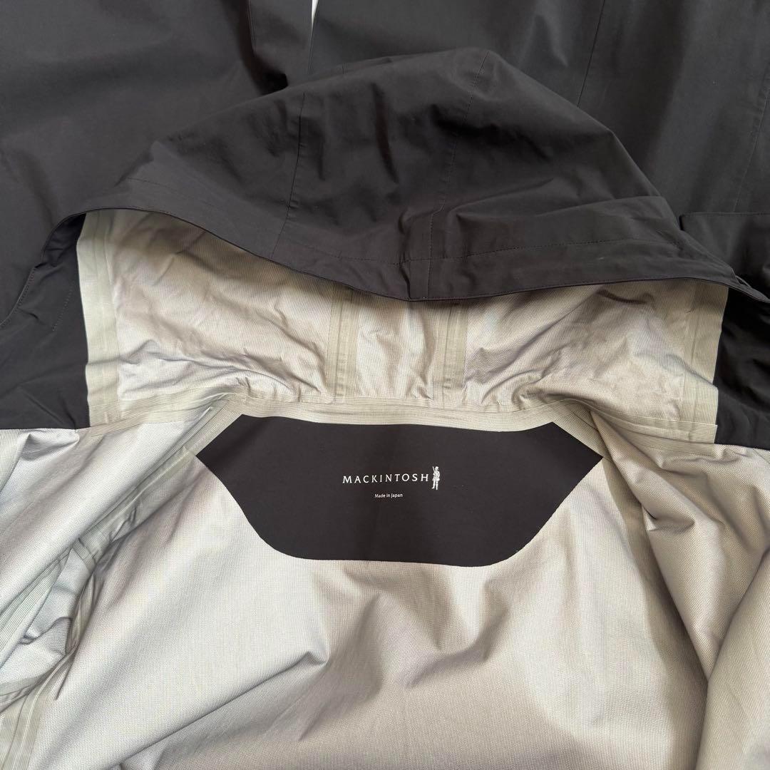 美品 MACKINTOSH マッキントッシュ ナイロン フーデッドコート レイン