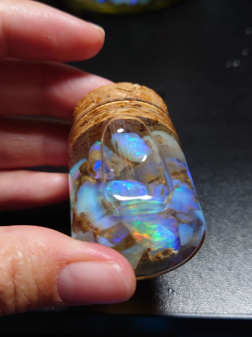 エチオピア　チョーク　オパール原石 詰合わせ　鉱物　標本　約10g分50CT近く