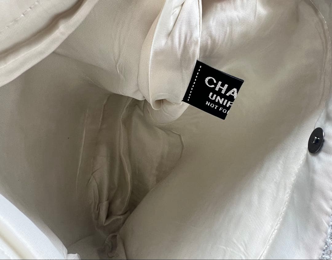 CHANELシャネル ココマークツイードスパンコール トートバッグ