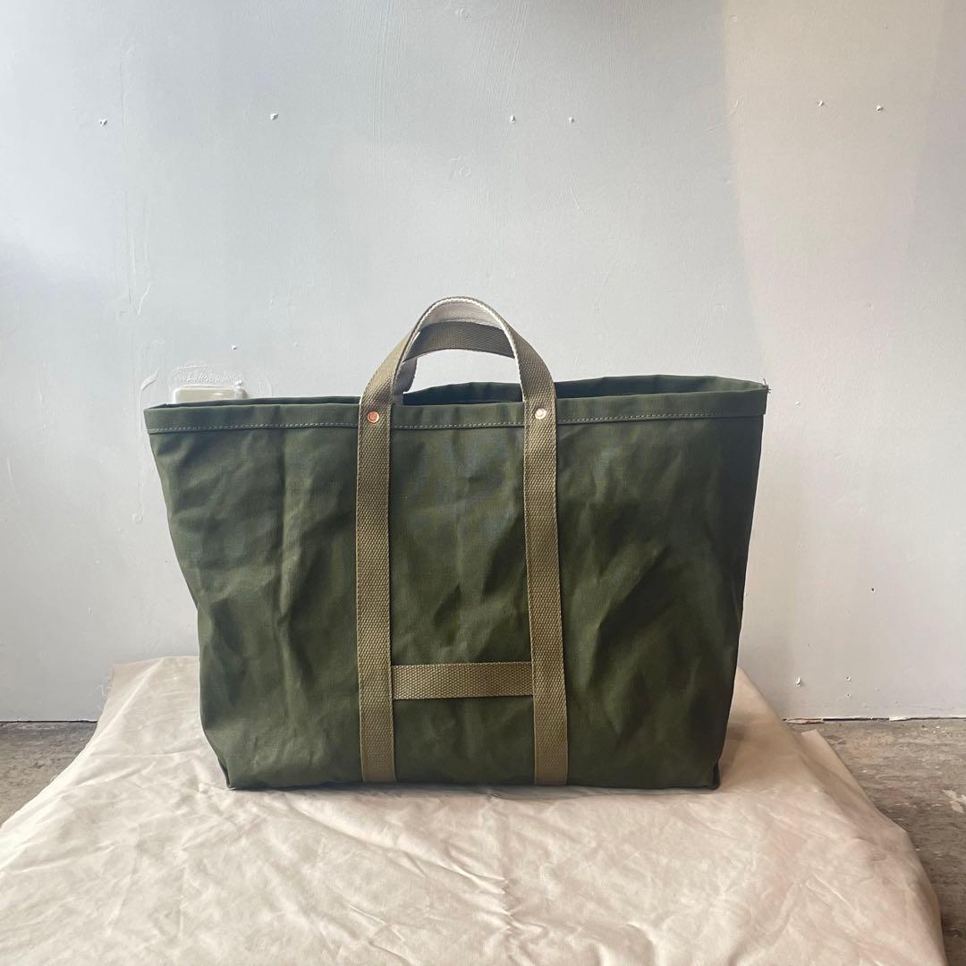 【デッドストック】ダック　トートバッグ　ツールバッグ　ビンテージ　30s 40s