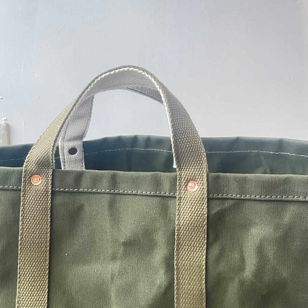 【デッドストック】ダック　トートバッグ　ツールバッグ　ビンテージ　30s 40s