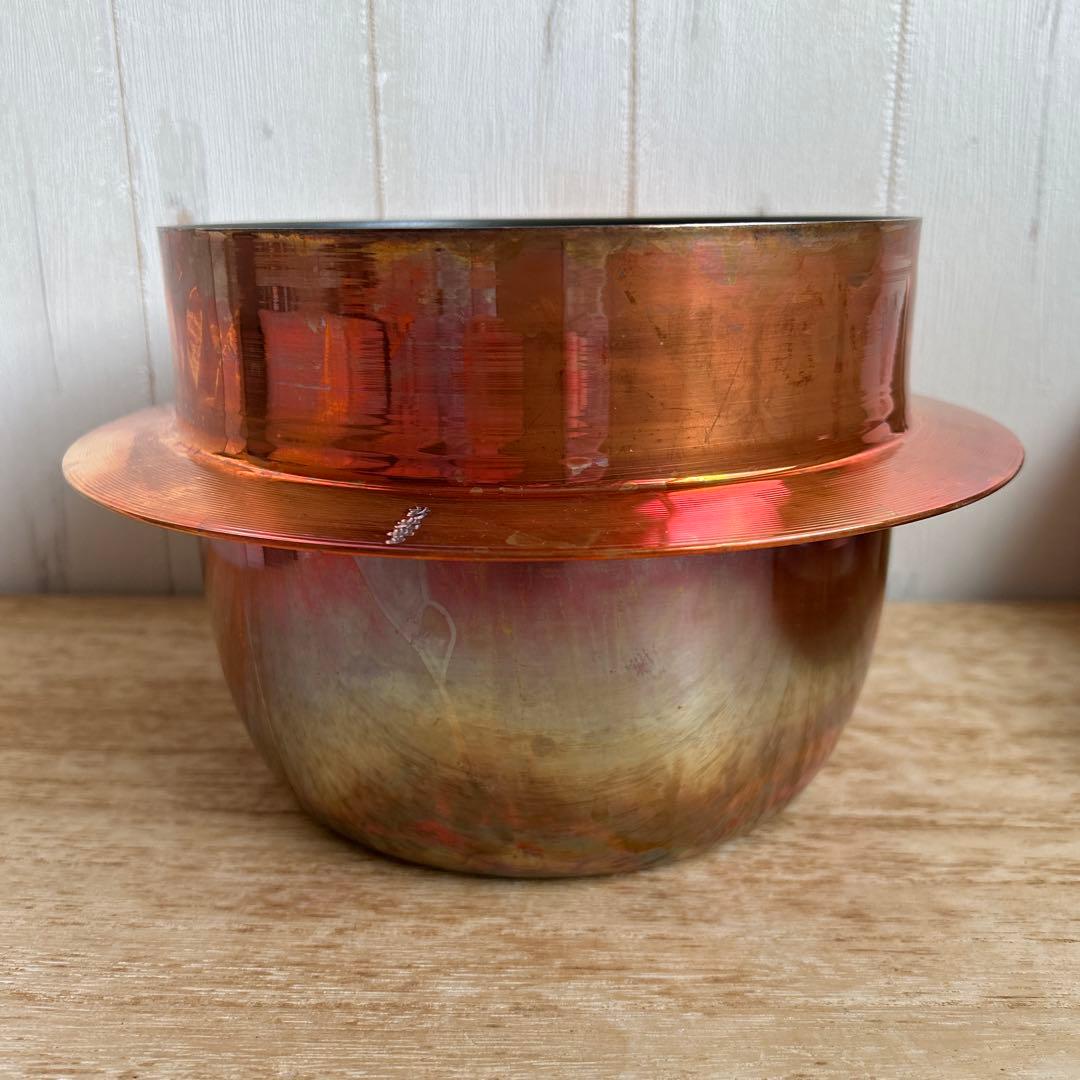 新光堂 ごはんはどうだ 純銅製 炊飯 羽釜 3〜5合炊き CM-5