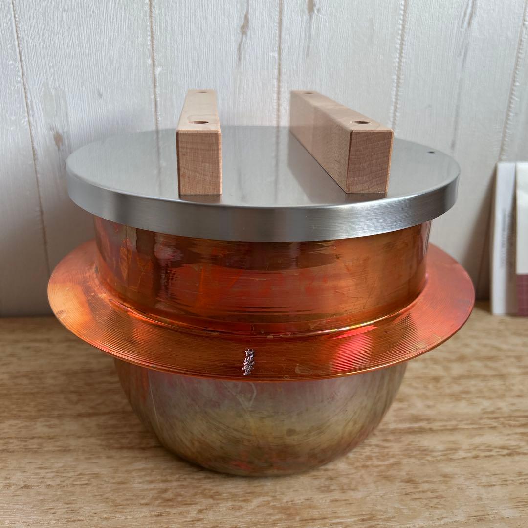 新光堂 ごはんはどうだ 純銅製 炊飯 羽釜 3〜5合炊き CM-5