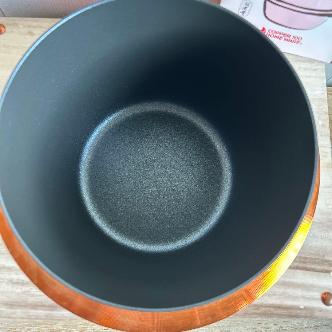 新光堂 ごはんはどうだ 純銅製 炊飯 羽釜 3〜5合炊き CM-5