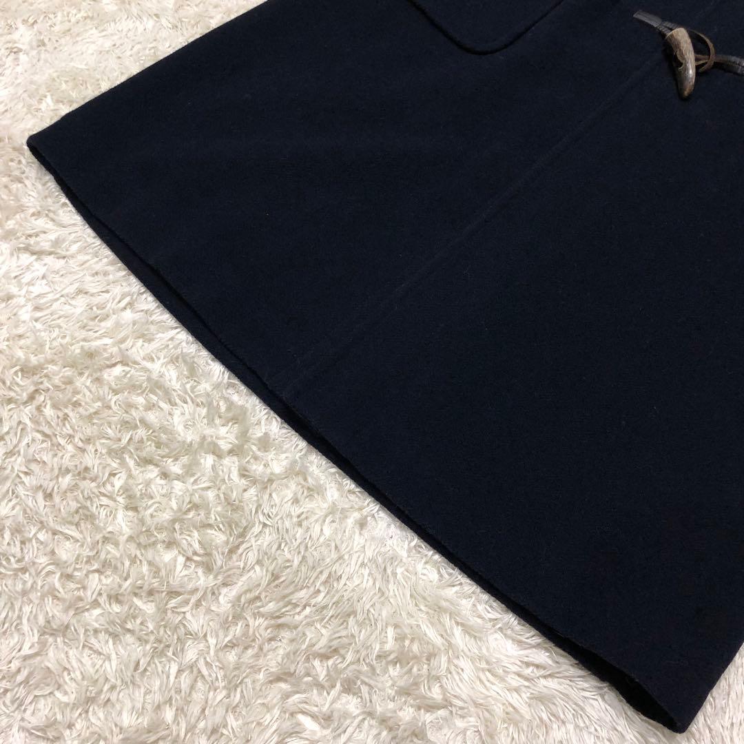 美品✨バーバリー ダッフルコート ネイビー ノバチェック裏地 7AR