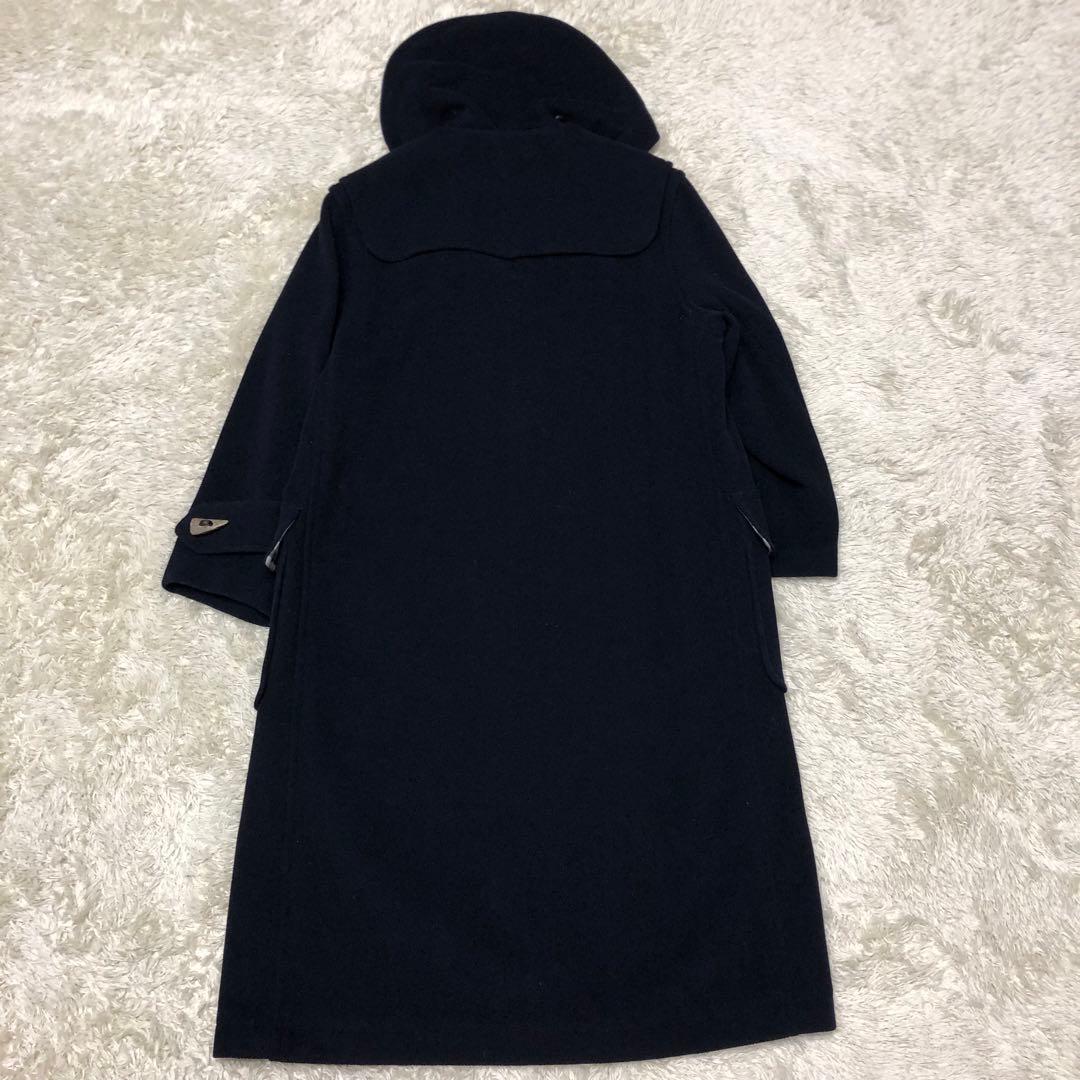 美品✨バーバリー ダッフルコート ネイビー ノバチェック裏地 7AR