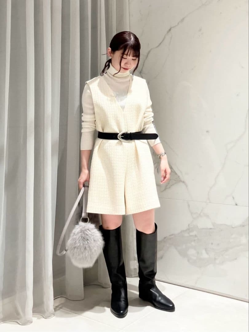 新品☆日本製☆allureville アルアバイル☆ウールロービングコンビネゾン