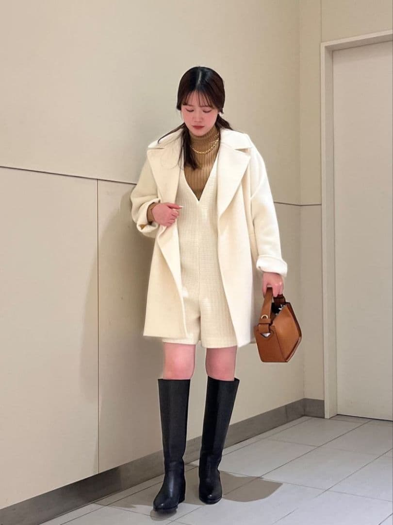 新品☆日本製☆allureville アルアバイル☆ウールロービングコンビネゾン