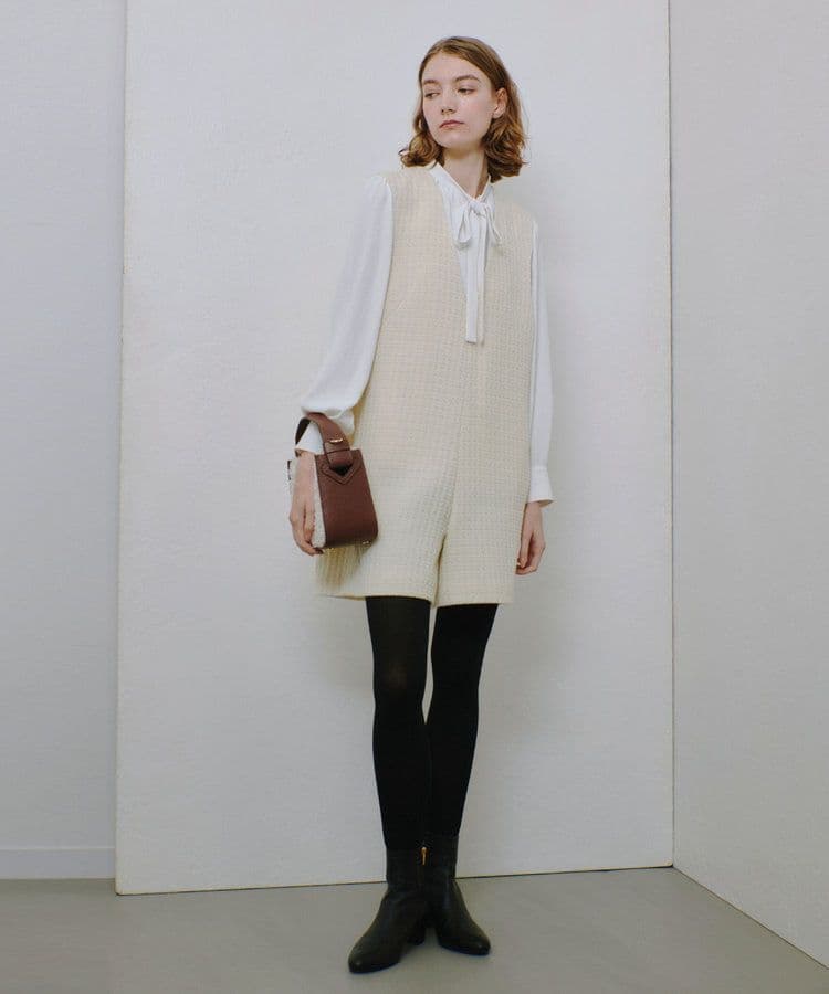 新品☆日本製☆allureville アルアバイル☆ウールロービングコンビネゾン