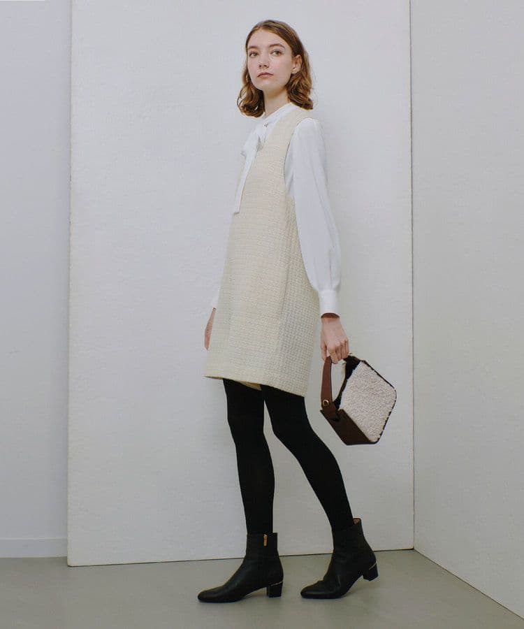 新品☆日本製☆allureville アルアバイル☆ウールロービングコンビネゾン