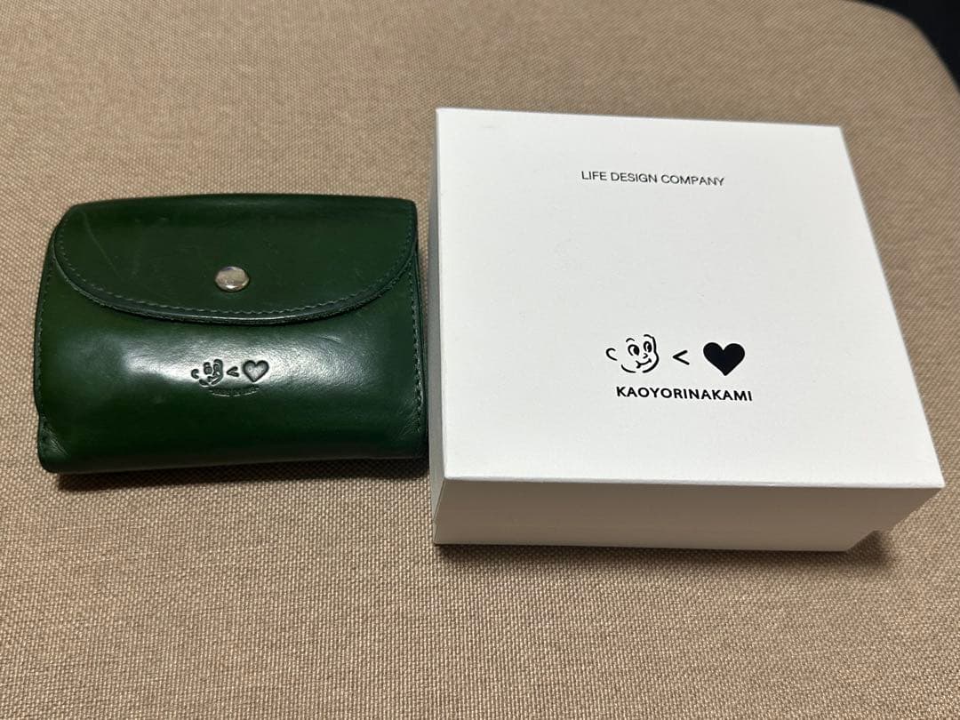 kaoyorinakami グリーン 財布 緑 カオナカ