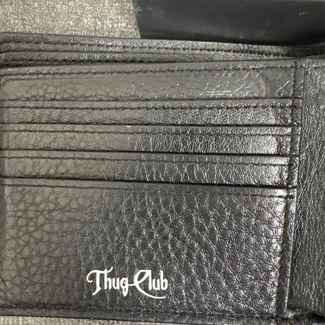 即日発送可能　Thug Club サグクラブ 牛革 財布