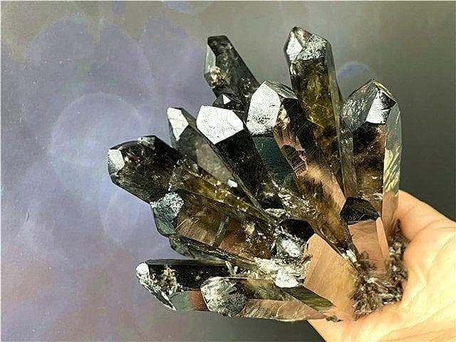 ★超綺麗高透明度水晶クラスターB87C6/168C16D