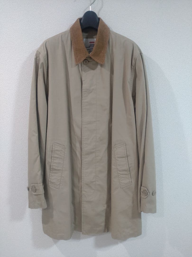 ジャケット・アウター Supreme Leopard Lind Trenchcoat XL BEIGE