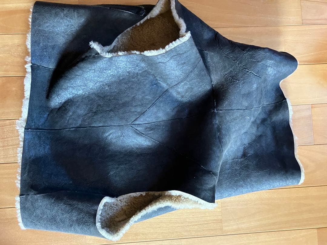 HELMUT LANG ムートン　ジレ　LINK THEORY正規品