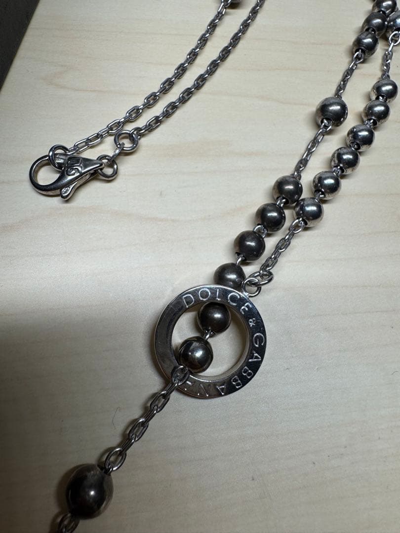 ドルチェ&ガッバーナ　ロザリオ　ネックレス　十字架