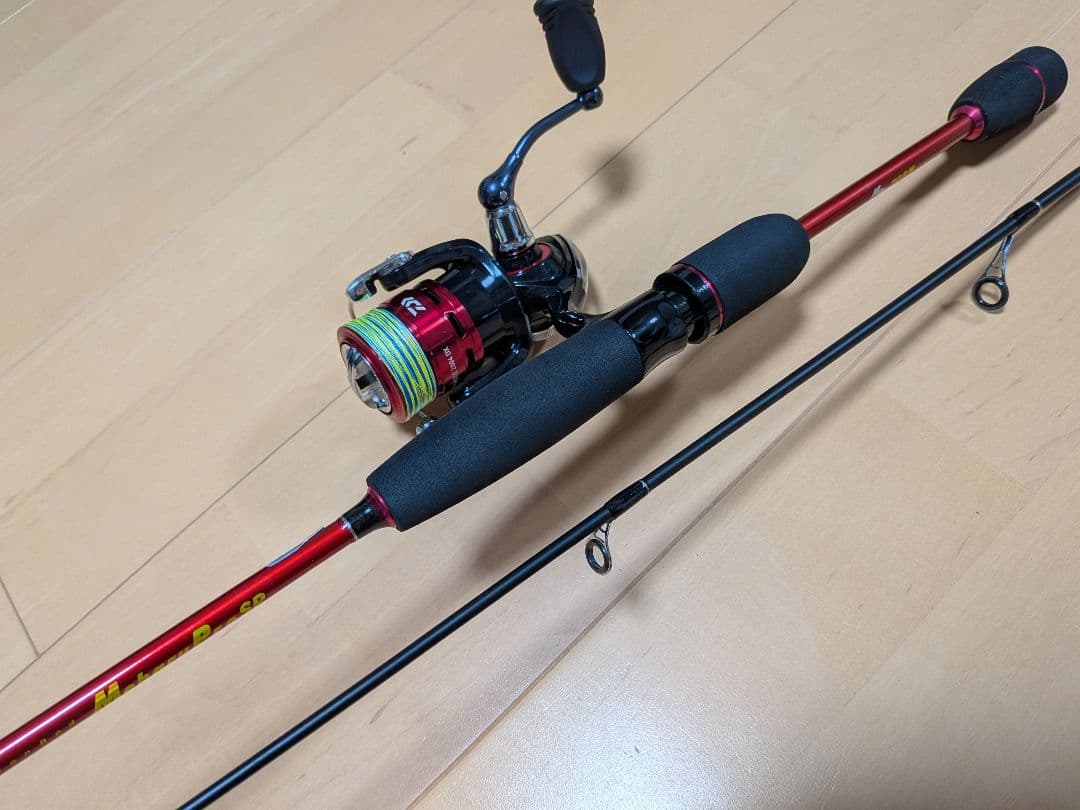 チョコ　メバル　メバリング　アジ　アジング　ロッド　リール　本体　セット