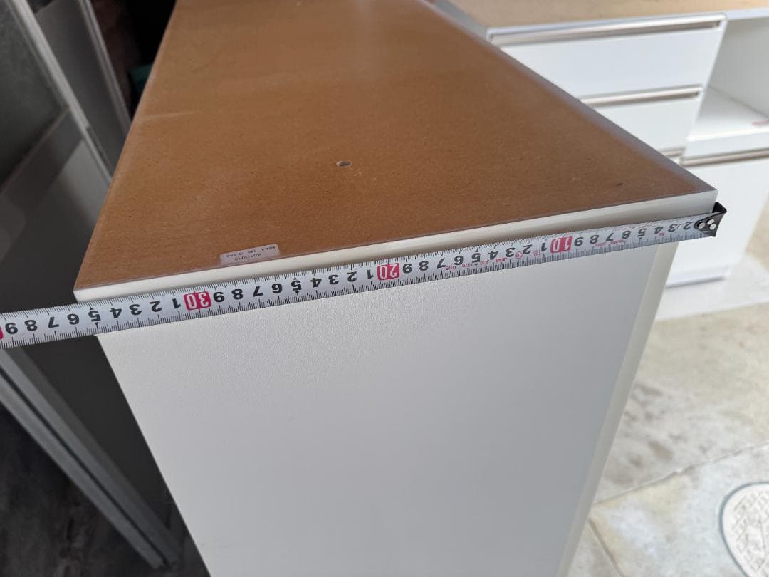 ニトリ　食器棚　ホワイト　キッチンボード